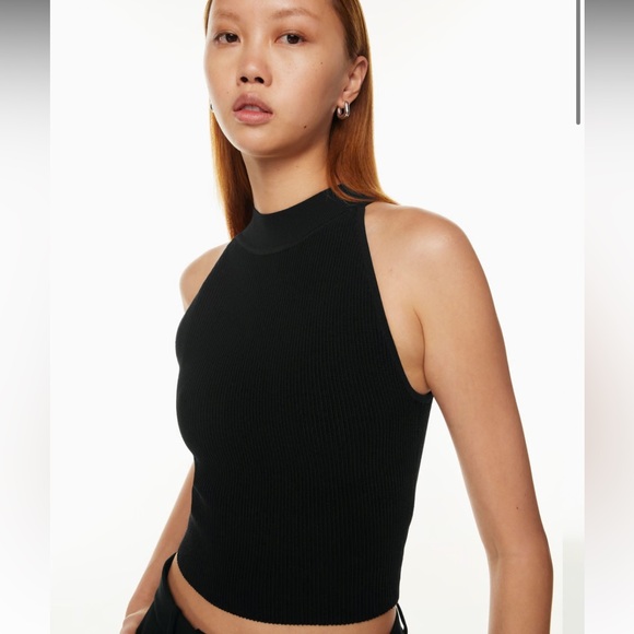 Babaton Tops - Babaton Halter Sculpt Knit Tank